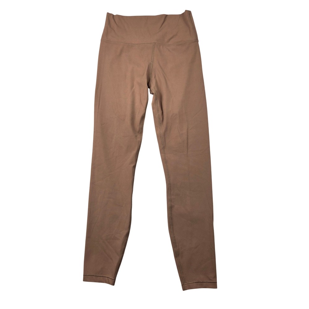 Vuori Clean Elevation Leggings Womens S Nutmeg Brown Excellent VW4018 High Rise
